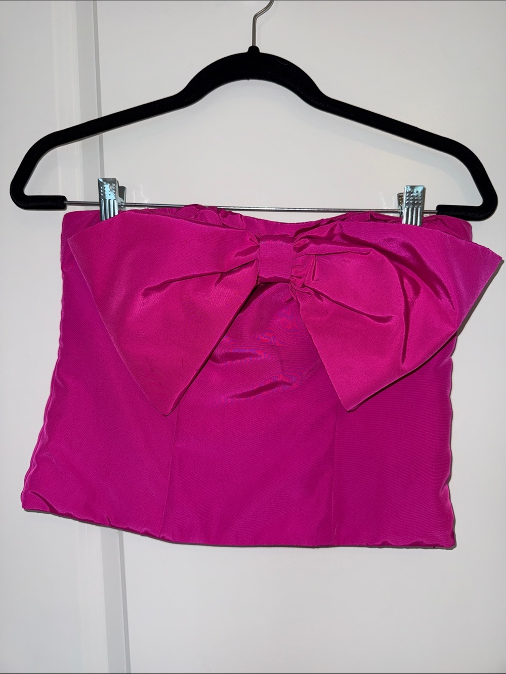 Express Hot Pink Bow Top Size 6